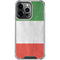 Italy Flag Distressed iPhone 14 Pro Clear Case